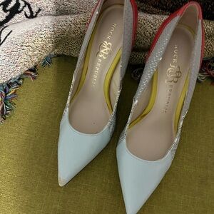 Rock & Republic Stylish Blue and Red Heels